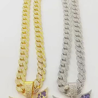 Dije Angel-Demonio Iced